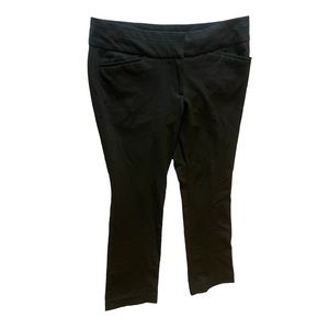 Worthington Black Straight Leg Trousers